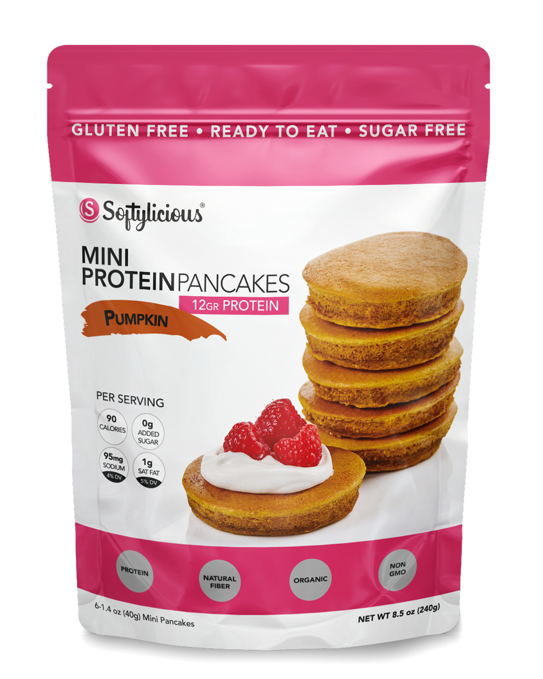 Mini Protein Pancakes Pumpkin