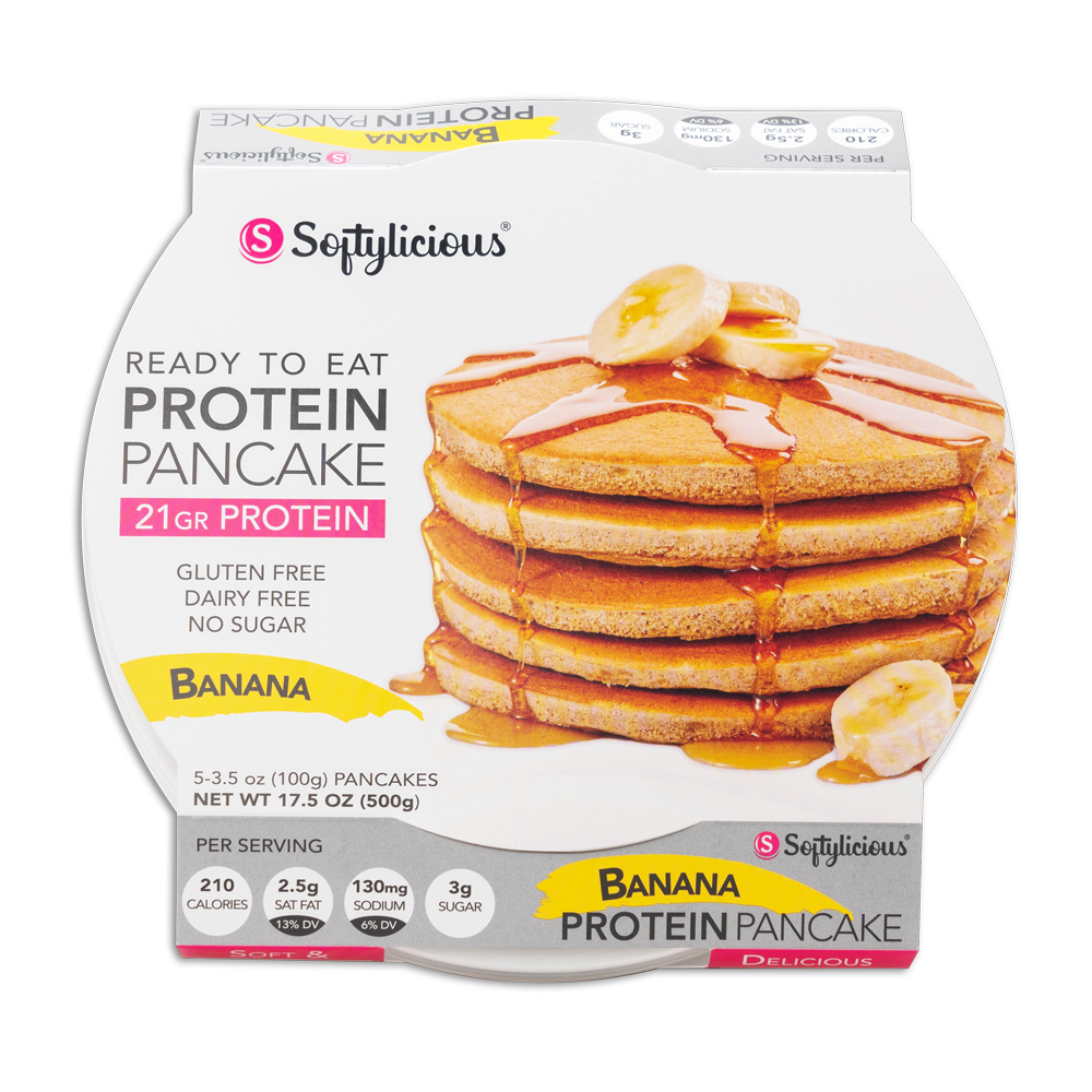 Regular Banana Protein Pancakes